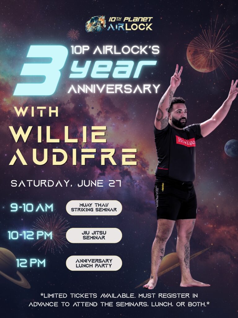 Bastrop Jiu Jitsu Seminar Willie Audifre 10th Planet Airlock