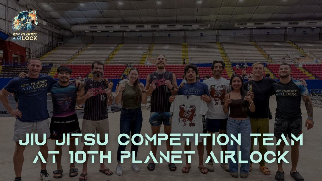 10th Planet Airlock competition team at Austin Fit Fest Quintet Bastrop TX